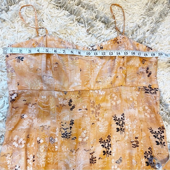 Peruvian Connection | Lyocell Midi Sleeveless Summer Dress Size 16 - Picture 9 of 10